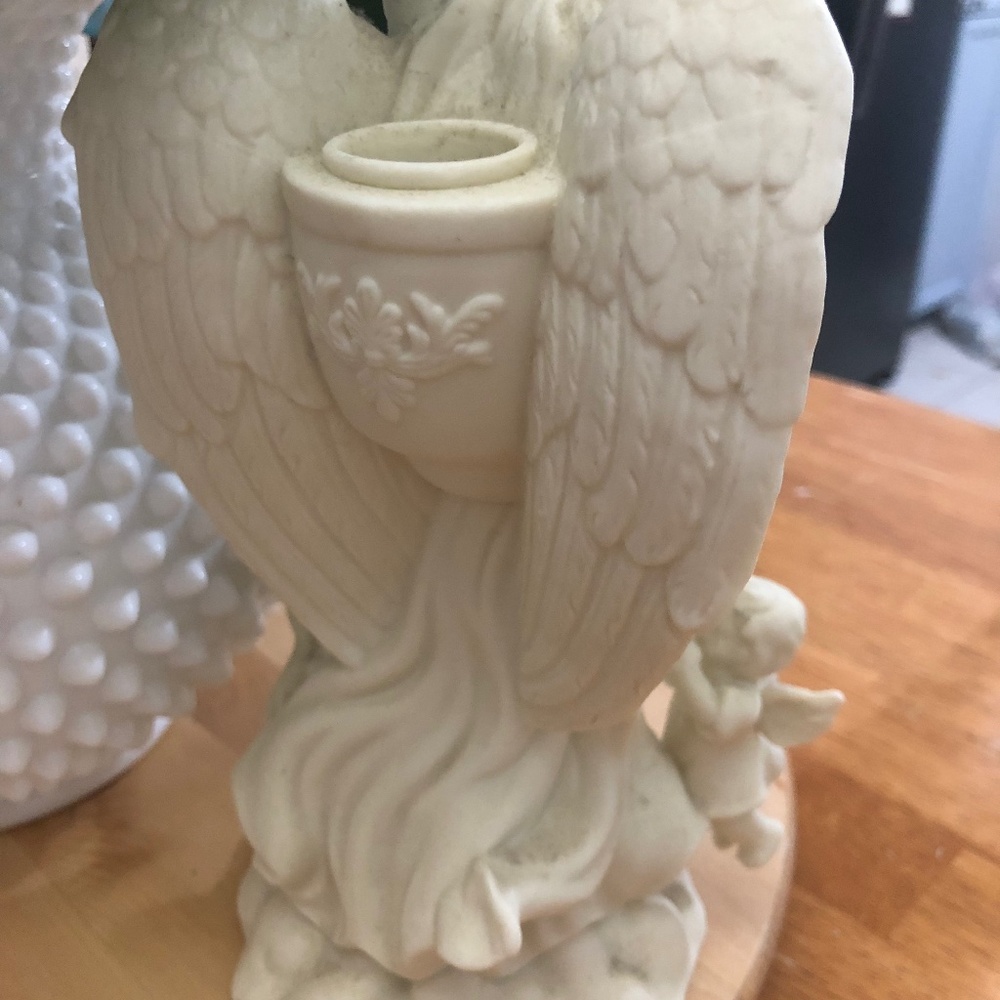Partylite angel of light candle holder